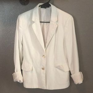 White blazer